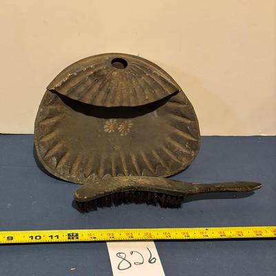 Vintage Crumb Tray and Brush