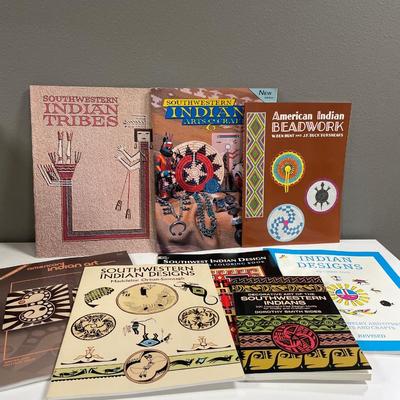 Sale Photo Thumbnail #65: Books regarding Native arts and crafts