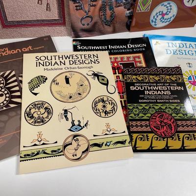 Sale Photo Thumbnail #66: Books regarding Native arts and crafts