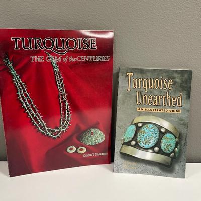 Sale Photo Thumbnail #89: Books on turquoise