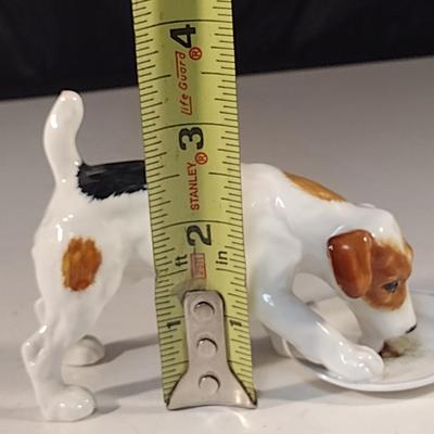 Royal Doulton English Porcelain Terrier Dog Figurine- H.N. 1158- Approx 3 1/2" Tall, 4 3/4" Long