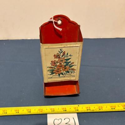 Vintage Match Box Holder