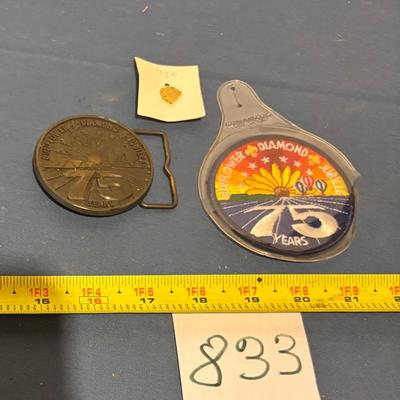 Sunflower Diamond Jubilee Buckle