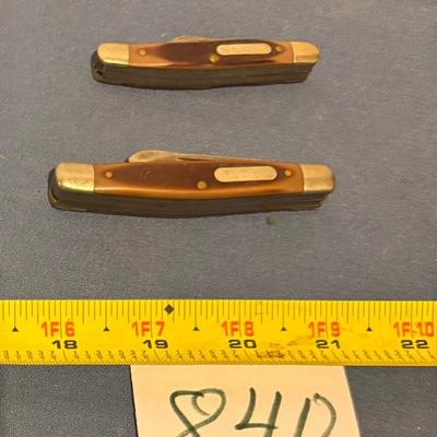 Old Timer Pocket Knife Lot