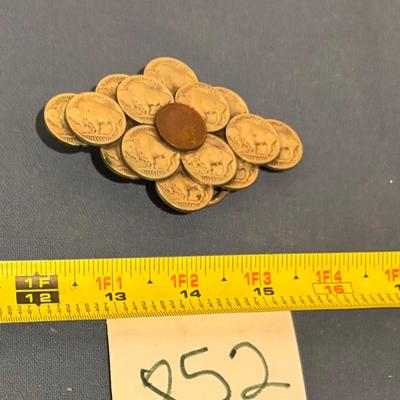 Buffalo Nickel Buckle