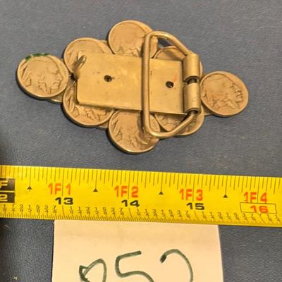 Buffalo Nickel Buckle