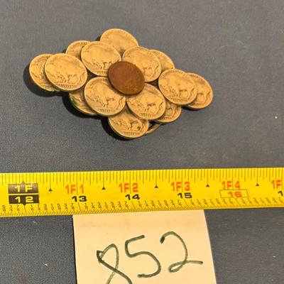 Buffalo Nickel Buckle