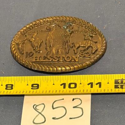 1982 Heston Buckle