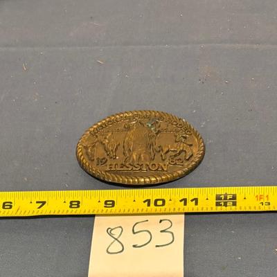 1982 Heston Buckle