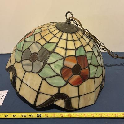 Stain Glass Hanging Lamp