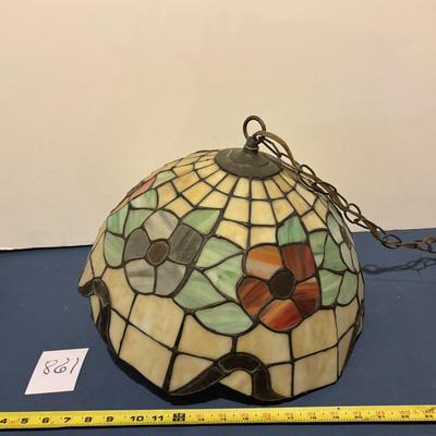 Stain Glass Hanging Lamp