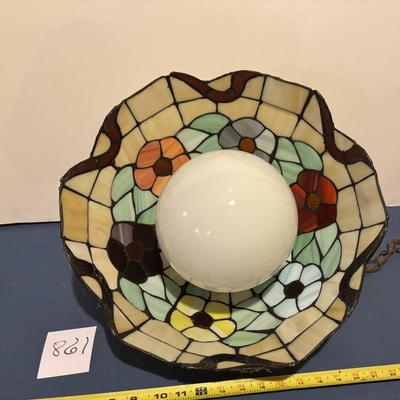 Stain Glass Hanging Lamp