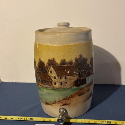 Vintage Crock Water Dispenser