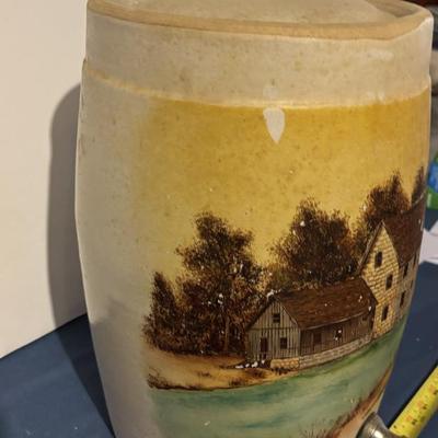 Vintage Crock Water Dispenser