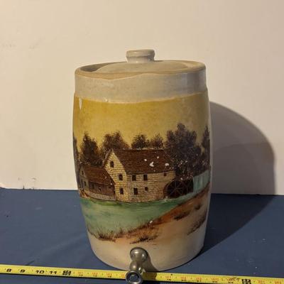 Vintage Crock Water Dispenser