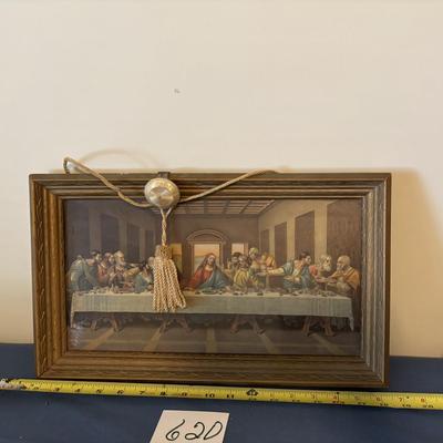 Vintage Last Supper Picture