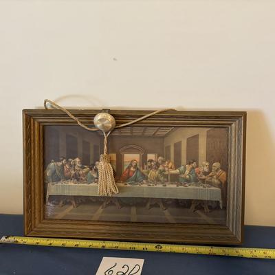 Vintage Last Supper Picture
