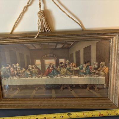 Vintage Last Supper Picture