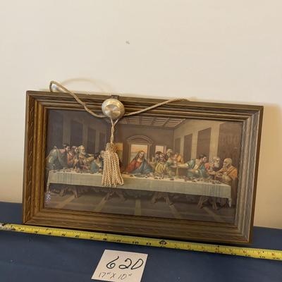 Vintage Last Supper Picture