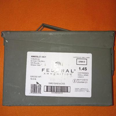 Federal 5.56 ammo