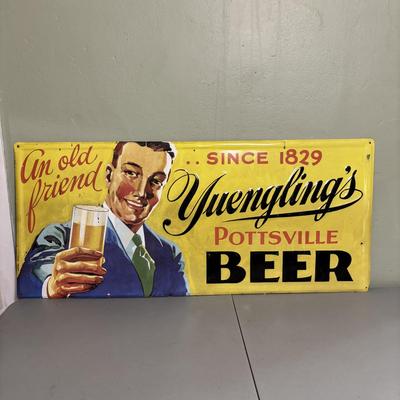 Lot 503: Vintage Yuengling Advertising Sign