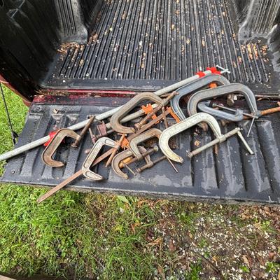 Lot 501: Clamps