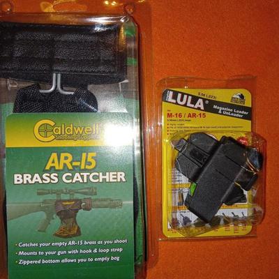 Ar15 brass catcher and loader