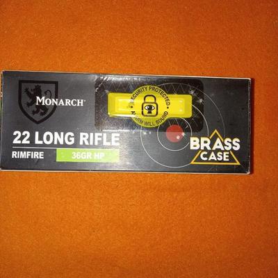 Monarch 22 lr 36 gr 500 rds