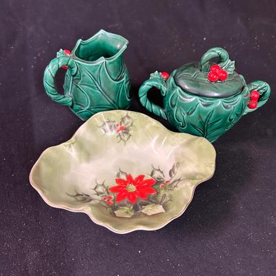 Lefton china, lot of 3