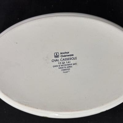 3 piece Anchor Ovenware