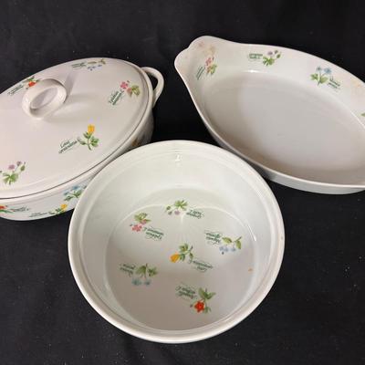 3 piece Anchor Ovenware