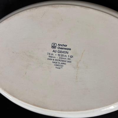 3 piece Anchor Ovenware