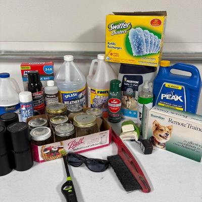 Remote, trainer, air, purifiers, cleaners, and canning jars