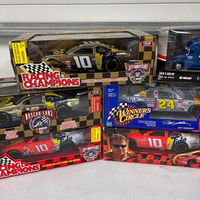 Jeff Gordon & Ricky Rudd cars