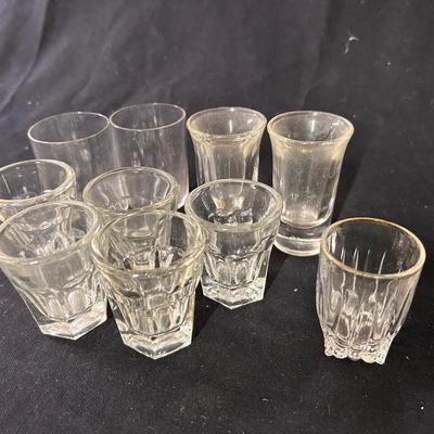Lot of shot glasses