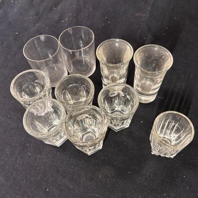 Lot of shot glasses