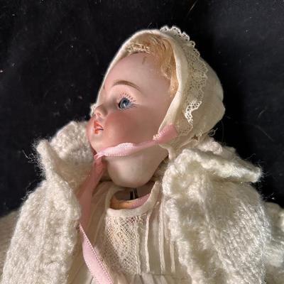 Antique German bisque head doll