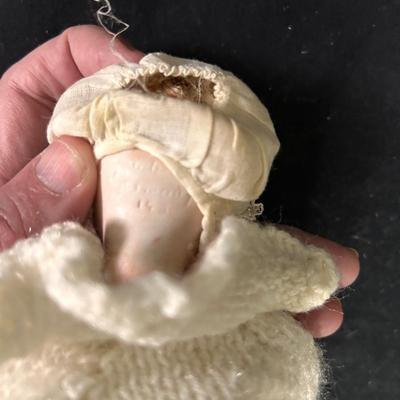 Antique German bisque head doll