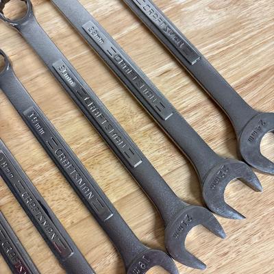 Craftsman metric wrench set