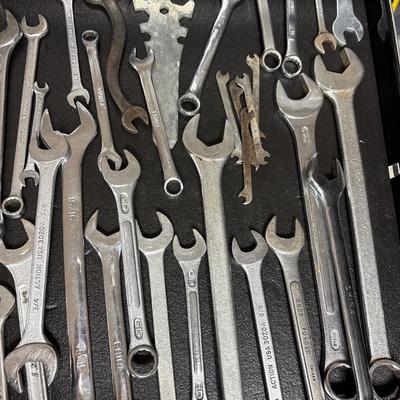 Large lot of wrenches