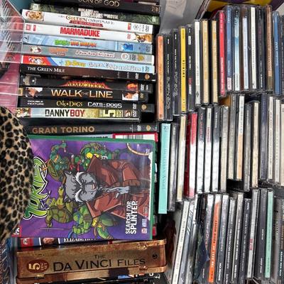 Tote with CD, DCD & VHS