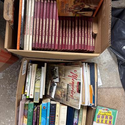 2 boxes books