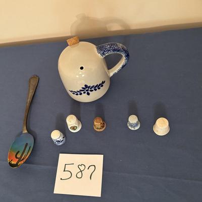 Pottery Creamer and More