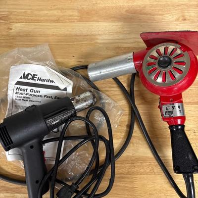 Two heat guns