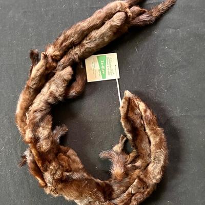 Vintage mink stole - 36"