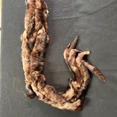 Vintage mink stole - 36"