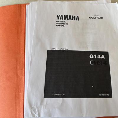 Yamaha 1996 Gas Golf Cart