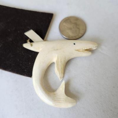 Sale Photo Thumbnail #356: Nicely carved, no chips.
Retails $50 to $115
This is a fairly large pendant, see photo comparison
