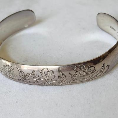 Vintage sterling Cuff