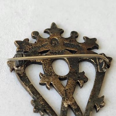 Scottish Luckenbooth Victorian Sweetheart Pin